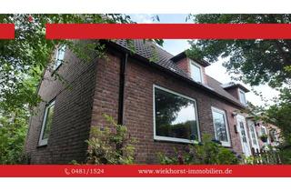Doppelhaushälfte kaufen in 25746 Heide, Sanierungsbedürftige Doppelhaushälfte auf 472 m² Grundstück| Nur 400 Meter bis zum WKK in Heide