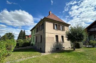 Einfamilienhaus kaufen in 08393 Meerane, Attraktives Einfamilienhaus mit Sanierungspotenzial auf großzügigem Grundstück in Meerane