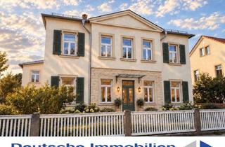 Villa kaufen in 01445 Radebeul, Rohdiamant! Historische Stadtvilla mit 2 Wohnetagen in der Gartenstadt Radebeul!
