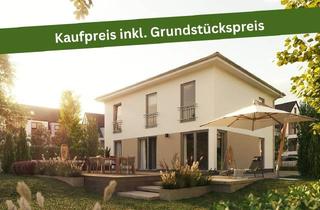 Haus kaufen in 38685 Langelsheim, Mit Grundstück: Schick und gradlinig – die perfekte Form zum stadtnahen Wohnen in Langelsheim