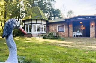 Haus kaufen in 29487 Luckau (Wendland), Wendland-Idylle pur: Zwei Wohnhäuser, Fachwerkscheune & eigene 1,8 ha Wiese am Mühlenbach