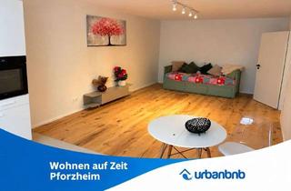 Immobilie mieten in Kopernikusallee, 75175 Südoststadt, Wohnen auf Zeit in Pforzheim – Souterrainwohnung