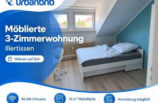 Immobilie mieten in Behringstraße, 89257 Illertissen, Wohnen auf Zeit: 3-Zimmerwohnung in Illertissen
