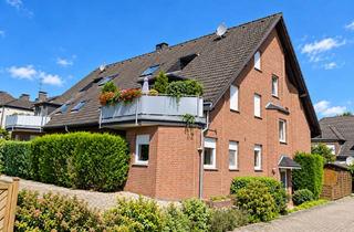 Wohnung kaufen in 46569 Hünxe, Lichtdurchflutet, modern & mit Wohlfühlbalkon – charmante Dachgeschosswohnung in Hünxe-Drevenack