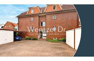 Wohnung kaufen in 21614 Buxtehude, Vermietete Wohnung mit Endreihenhaus-Charakter, Garten & Souterrain zum Kauf in Buxtehude