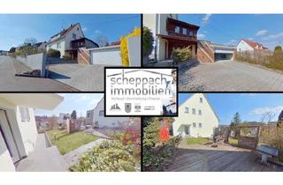 Einfamilienhaus kaufen in 89134 Blaustein, 1-/2-FH (5-6 Zi.!), Vollunterkellerung + Hobbyraum + Nebengebäude und Werkstatt!