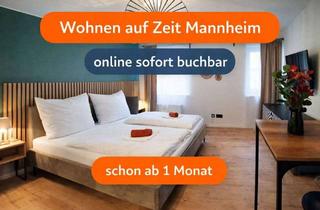 Immobilie mieten in F 4, 68159 Mannheim, Möblierte Wohnung mitten im Mannheims Zentrum - Wohnen auf Zeit