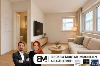 Wohnung kaufen in 87629 Füssen, Erdgeschosswohnung - 1-Zimmer-Apartment für sichere Kapitalanlage in Füssen