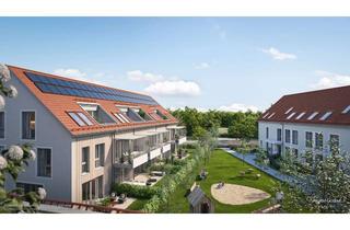 Wohnung kaufen in Siedlerstraße 17, 82275 Emmering, Platz für die Familie! 4-Zi.-Whg. m. großem Garten, Fensterbad m. Wanne u. Dusche u. zus. Duschbad
