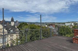 Penthouse kaufen in 65187 Wiesbaden, Besondere ETW-Maisonette - 7-Zi. (Penthouse) m. sep. Dach-Garten mit Panoramablick über WIESBADEN