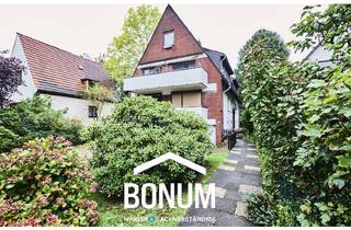 Wohnung kaufen in 28359 Lehe, HORN / Attraktive Oberwohnung im 4 Parteienhs. mit gr. Balkon u. tollem Gartenblick / inkl. 2 Garage
