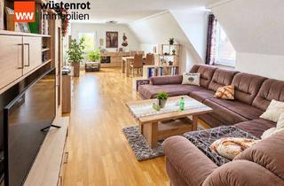 Wohnung kaufen in 63110 Rodgau, Mittendrin und obenauf: Ihre Froschhausen-Maisonette ETW! 4,5-ZKB, EBK, Keller, Stlpl. & Glasfaser!