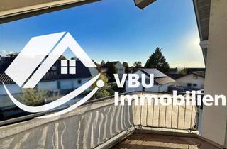Wohnung kaufen in 74382 Neckarwestheim, VBU Immobilien - Wohnen mit Weitblick: Helle Dachgeschosswohnung mit Süd-Balkon