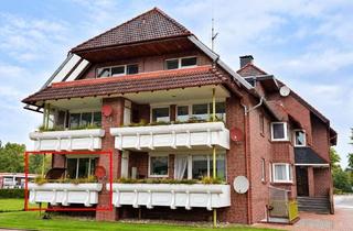 Wohnung mieten in Breite Str. 139, 26919 Brake, Gut geschnittene 3-Zimmer-Wohnung mit Loggia und PKW-Stellplatz