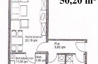 Wohnung mieten in Pappelweg 15, 15806 Zossen, Wohnen im Grünen - 2 Raum Wohnung mit Balkon