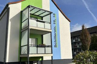 Wohnung mieten in Schillerstraße 16, 39307 Genthin, Klein, fein und bald Ihr neues Zuhause. 2-Raumwohnung mit großem Balkon