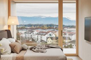 Wohnung mieten in 83059 Kolbermoor, EXKLUSIVER ERSTBEZUG | 2 Zimmer | Panoramaverglasung & Bergblick