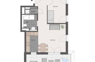 Wohnung mieten in 63128 Dietzenbach, 3-Zimmer-Wohnung mit Dachterrasse