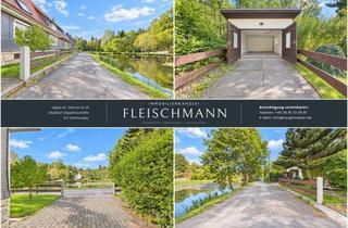 Haus mieten in 98553 Schleusingen, Ihr Zuhause am Teich – Doppelhaushälfte mit Garten und charaktervollen Holzdetails