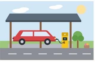 Immobilie mieten in Hauffstraße 121, 72793 Pfullingen, Carport mit Ladestation und Überdachung