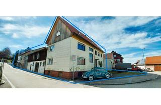 Haus kaufen in Dorfplatz, 71579 Spiegelberg, 1- bis 2-Familienhaus mit Werkstatt, 5 Garagen, viele Nebenräume und eigenem Brunnen