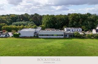 Gewerbeimmobilie kaufen in 33775 Versmold, Vielseitiger Gewerbekomplex: 1.489 m² Produktionsfläche | 155 m² Büro | 5.204 m² Grundstück