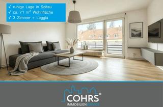 Wohnung mieten in 29614 Soltau, Frisch renovierte 3-Zimmer-Wohnung mit Loggia in Soltau
