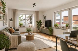 Wohnung kaufen in 90768 Vach, HEGERICH: Wohnkomfort mit Potenzial – 2-Zimmer-Wohnung mit Westterrasse