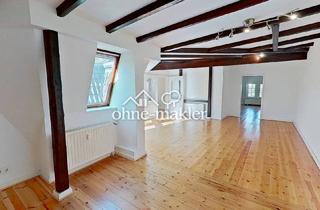 Wohnung mieten in 39104 Magdeburg, Einzigartige 6-Zi.-Maisonette-Whg. im modernisierten Altbaustil mit EBK und 2 BÄDERN