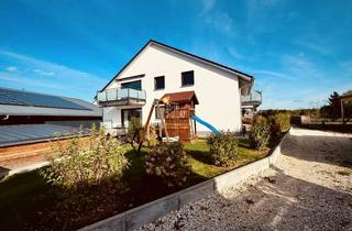 Wohnung mieten in Schäferberg 26b, 89349 Burtenbach, Moderne 4-Zimmer-Erdgeschosswohnung mit Garten, Terrasse und nachhaltigem Energiekonzept