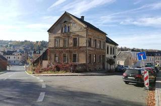 Haus kaufen in 08258 Markneukirchen, DENKMAL- Kleines Mehrparteienhaus im schönen möchte Markneukirchen zu neuem Leben erweckt werden