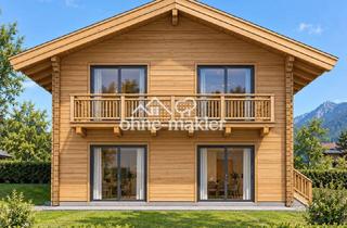 Wohnung kaufen in 82445 Schwaigen, EG Wohnung in Blockbauweise mit Bergblick