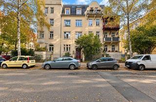Wohnung kaufen in 01277 Dresden, + ESDI + Striesener Wohnjuwel mit Altbaucharme – Große Dachterrasse, offene Küche & direkt am Park!