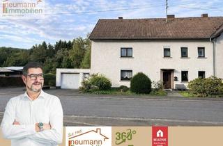Doppelhaushälfte kaufen in Hauptstr. 10, 56235 Hundsdorf, Großes Zuhause zum Gestalten: Doppelhaushälfte mit Werkstatt, Garten und Ausbaureserve in Hundsdorf