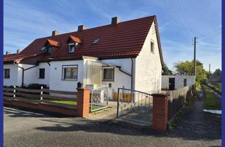 Doppelhaushälfte kaufen in 07629 Hermsdorf, DHH mit schönenm Grundstück teilsaniert