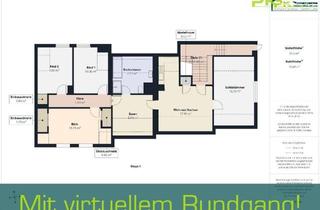 Wohnung kaufen in 55481 Nieder Kostenz, Sanierungsprojekt mit Perspektive: Dachgeschosswohnung mit 6 Zimmer, Carport und 190 m² Garten