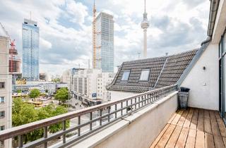 Penthouse kaufen in Rosa-Luxemburg-Straße, 10178 Mitte, Über den Dächern von Berlin - Penthouse mit Terrassen am Fernsehnturm
