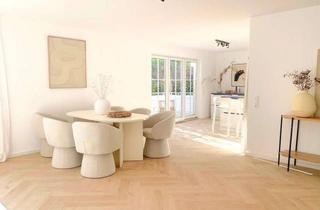 Wohnung kaufen in 68723 Schwetzingen, Neubau-Feeling im Schälzig - Traumhaft renovierte 150 m² Erdgeschosswohnung mit großzügigem Garten