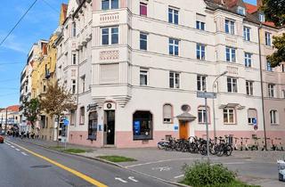 Wohnung kaufen in 86150 Innenstadt, Stilvoll wohnen oder clever investieren – WG Potenzial – außergewöhnliche 4-Zi. -Wohnung in Augsburg