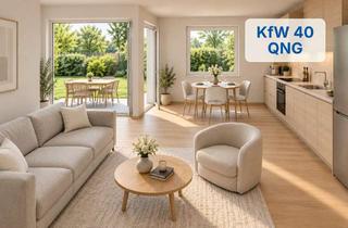Wohnung kaufen in Dollnsteiner Straße 22, 90453 Reichelsdorf, 3 Zimmer + ca. 83 m² Garten: Neubau-EG-Wohnung, KfW 40 QNG, Rohbau fertiggestellt