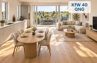 Penthouse kaufen in Dollnsteiner Straße 22, 90453 Reichelsdorf, Wohnen im Neubau: 3-Zimmer-Penthouse mit 2 Balkonen – Rohbau fertiggestellt – KfW 40 QNG