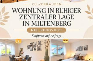 Wohnung kaufen in Arnouviller Ring 14, 63897 Miltenberg, Wohnen mit Charakter: 3-Zimmer-Wohnung in Miltenberg