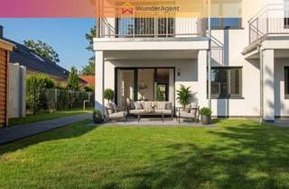 Wohnung kaufen in 15366 Hoppegarten, Nachhaltige, bezugsfreie Neubauwohnung mit privatem Garten und Stellplatz