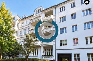 Wohnung kaufen in Harzgeroder, 13187 Pankow, ALTBAUCHARME MIT DIELEN & STUCK - BALKON & LOGGIA – RUHIG & ZENTRAL GELEGEN