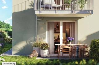 Wohnung mieten in Berliner Straße 37, 79211 Denzlingen, Ab 15.12. frei: Erstbezug am Mauracher Berg, 4 Zi. EG mit Garten, barrierefrei, TG-Platz am Aufzug