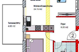 Wohnung mieten in Schanzenstr., 68794 Oberhausen-Rheinhausen, NEUBAU Terrassenwohnung mit 2 Zimmern in Oberhausen-Rheinhausen
