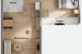 Wohnung mieten in Doktor-Fuchs-Straße, 61381 Friedrichsdorf, 2-Zimmer-Wohnung mit 2 Balkonen & Panorama-Blick