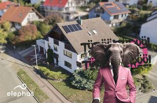 Haus kaufen in 72805 Lichtenstein, Zweifamilienhaus mit Doppelgarage und Weitblick in Unterhausen