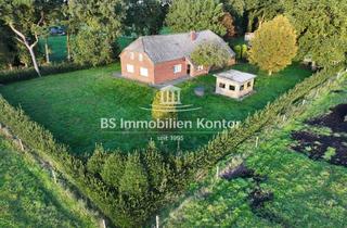 Einfamilienhaus kaufen in 26639 Wiesmoor, Sanierungsbedürftiges Einfamilienhaus mit Setzungsrissen in idyllischer Lage!