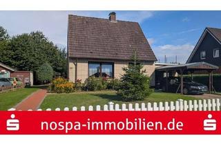 Einfamilienhaus kaufen in 24860 Böklund, Einfamilienhaus mit Garage, Dachterrasse und schönem Garten - ruhige und beliebte Wohnstraße